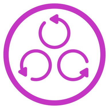 Yuvarlak döndürme simgesi