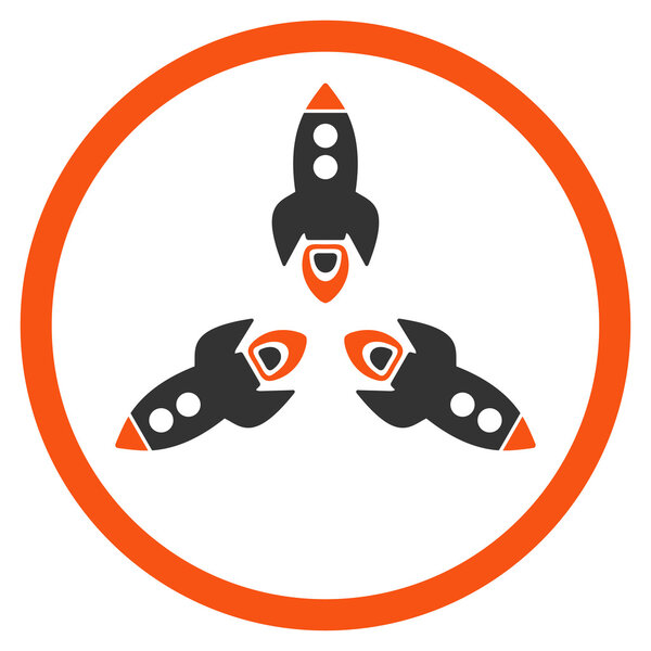 Rockets Rounded Icon