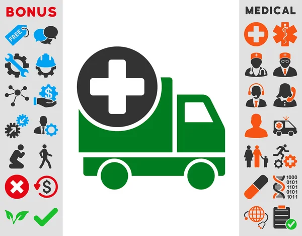 의료 전달 아이콘 — 스톡 사진