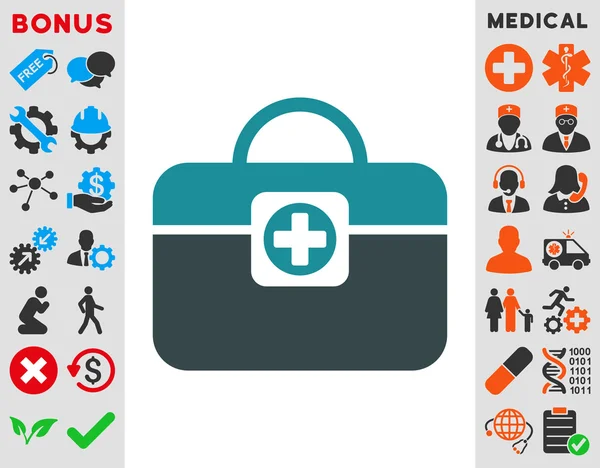 Medic Case Icon — Stock Photo, Image