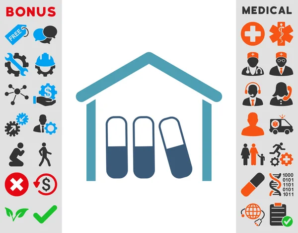 Drugs Garage pictogram — Stockfoto