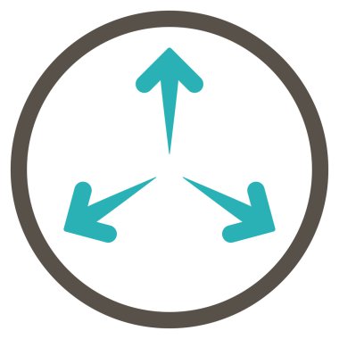 Oklar yuvarlak simgesini genişletin