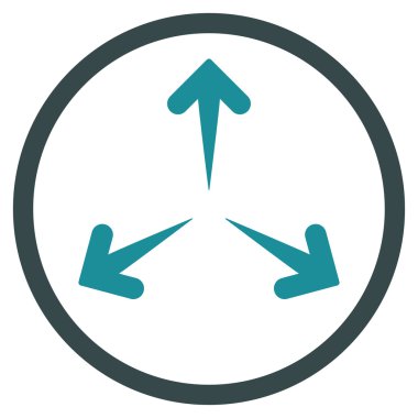 Oklar yuvarlak simgesini genişletin