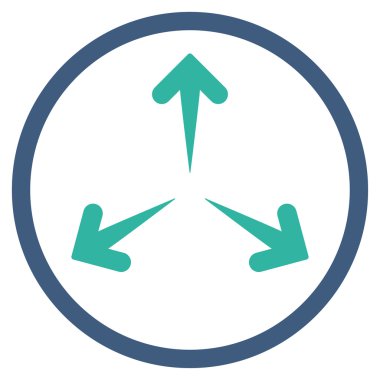 Oklar yuvarlak simgesini genişletin