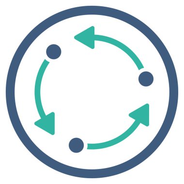 Yuvarlak simgesini Döndür