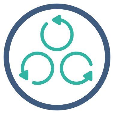 Yuvarlak döndürme simgesi