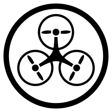 Tricopter yuvarlak simge