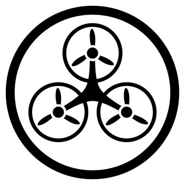 Tricopter yuvarlak simge