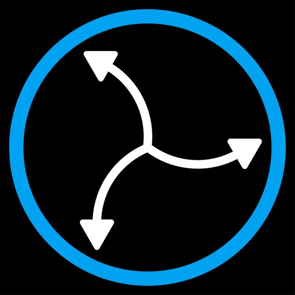 Swirl Arrows Rounded Icon