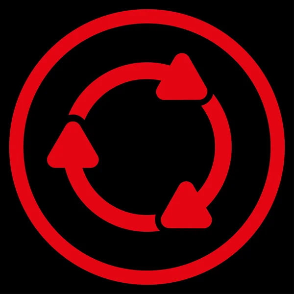 Girar Cw redondeado icono — Foto de Stock
