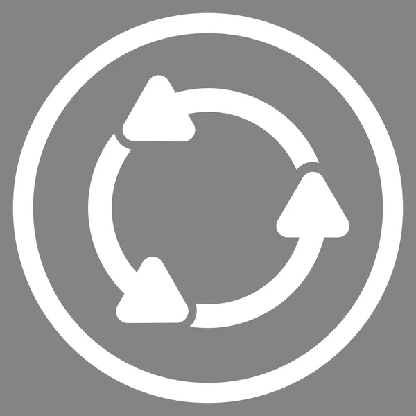 Girar Ccw redondeado icono —  Fotos de Stock