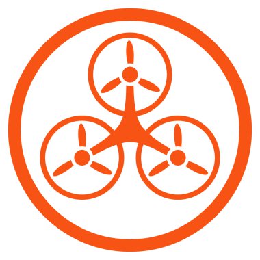 Tricopter yuvarlak simge