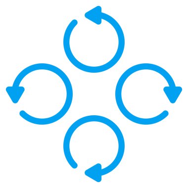 Düz döndürme simgesi