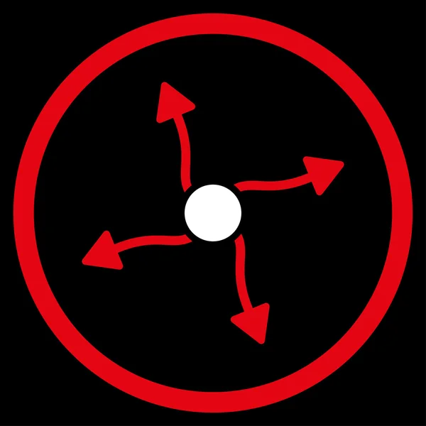 Икона кривых стрел — стоковый вектор