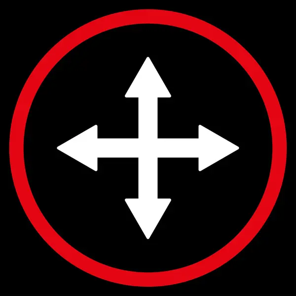 Icono de Flechas Quadro — Vector de stock