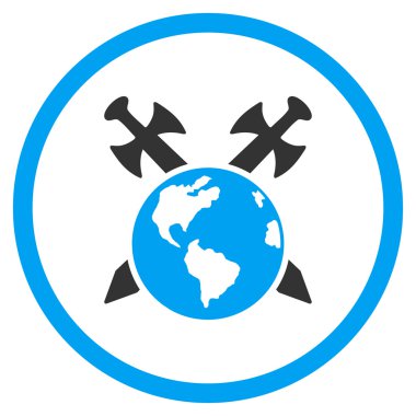 Dünya'ya kılıç simgesi