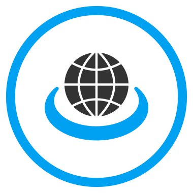 küresel ağ simgesini