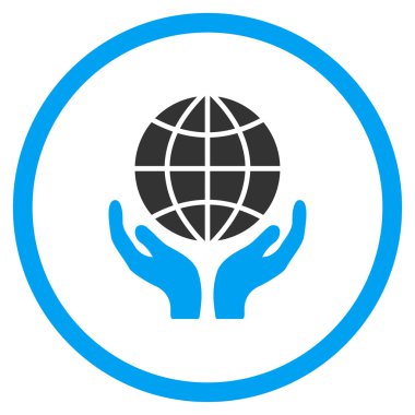 Küresel eller simgesini