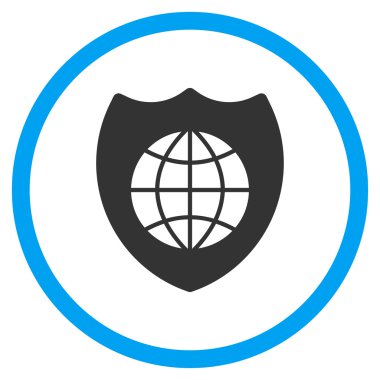 Küresel kalkan kutsal kişilerin resmi