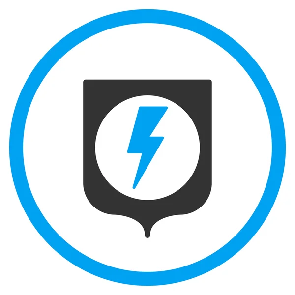 Icono de protección eléctrica — Vector de stock
