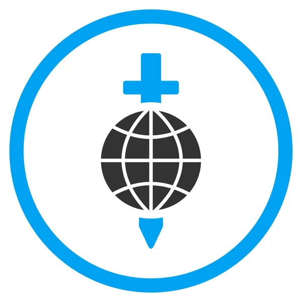 Icono de seguridad global — Archivo Imágenes Vectoriales