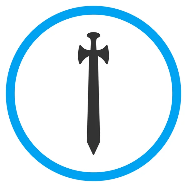 Icono de la espada medieval — Archivo Imágenes Vectoriales