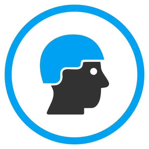 Ícone do capacete soldado —  Vetores de Stock