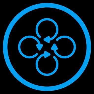 Düz döndürme simgesi