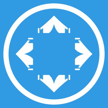 Çadır kampı simgesi