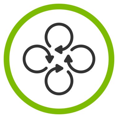 Düz döndürme simgesi