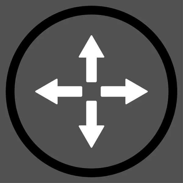 Rozbalte ikonu šipky — Stockový vektor