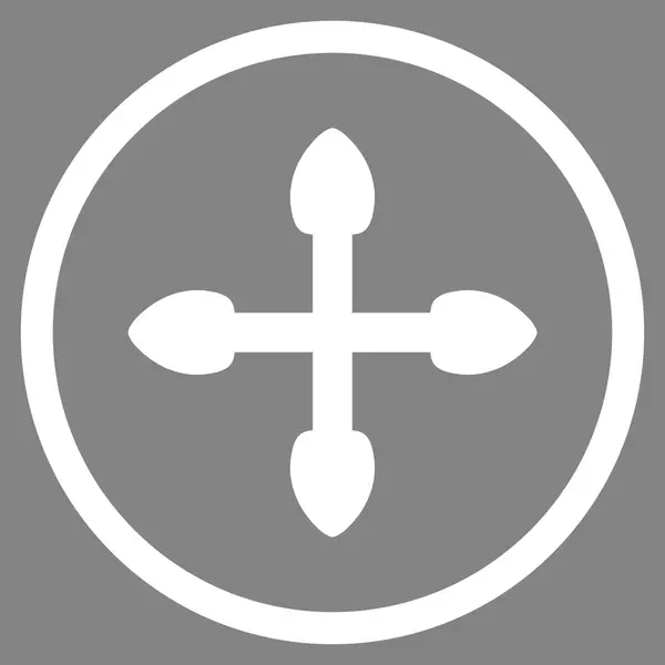 Pijlen platte pictogram — Stockvector