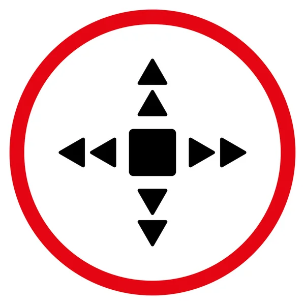 Icône Triangles de direction — Image vectorielle