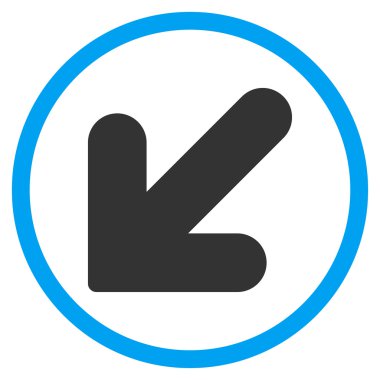 Sol alttaki ok simgesi