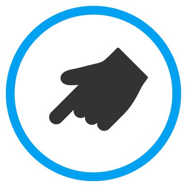 Sol işaret parmağı simgesi