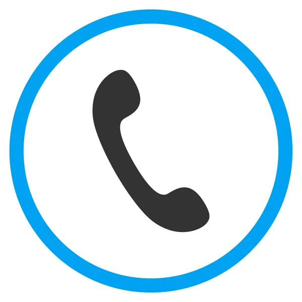 Telefoon Flat Icon — Stockvector