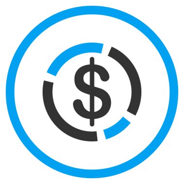 Doları diyagram simgesi