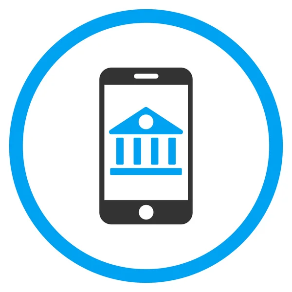 Mobiles Banksymbol — Stockvektor