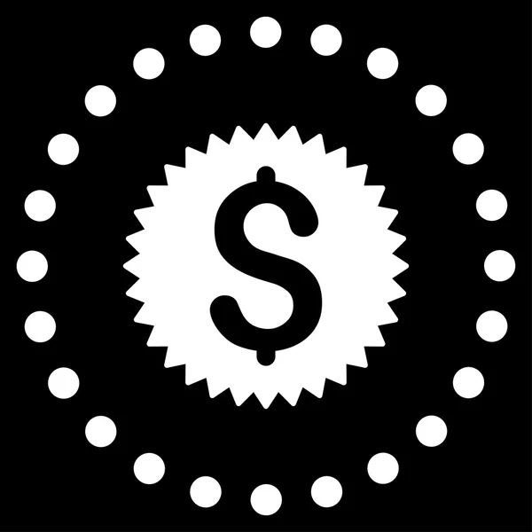 Financial Seal Icon — Stock Vector
