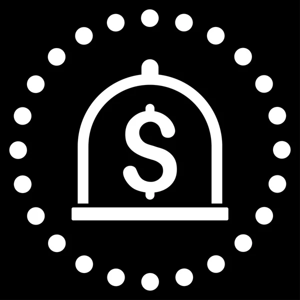Icône de dépôt en dollars — Image vectorielle