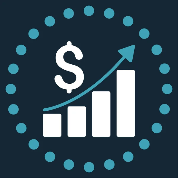 Informe financiero Icono — Archivo Imágenes Vectoriales