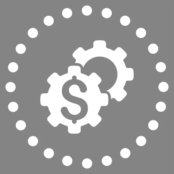 Ícone de configuração bancária — Vetor de Stock