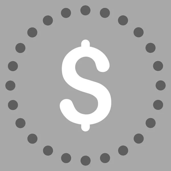 Icône symbole dollar — Image vectorielle
