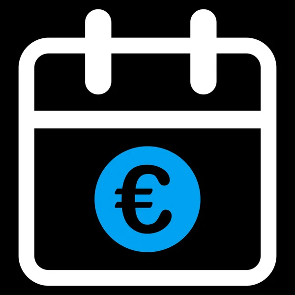 Ευρώ την ημέρα εικονίδιο — Διανυσματικό Αρχείο