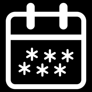 Kış güncel değil simgesi