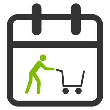 Alışveriş güncel değil simgesi