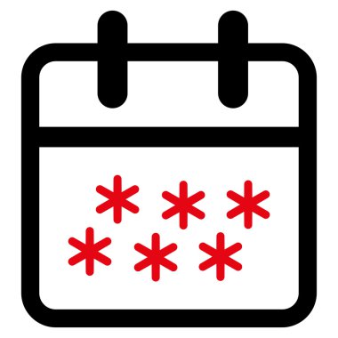 Kış güncel değil simgesi