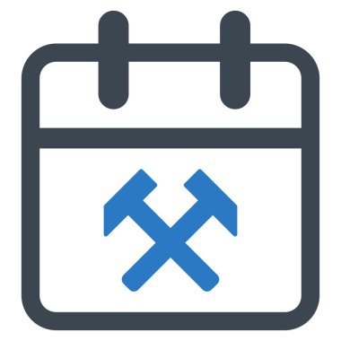 Çalışma güncel değil simgesi