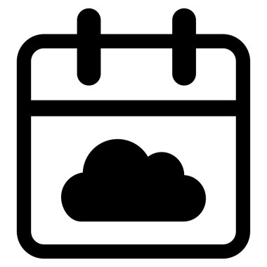 Bulutlu gün simgesi