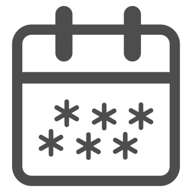 Kış günü simgesi